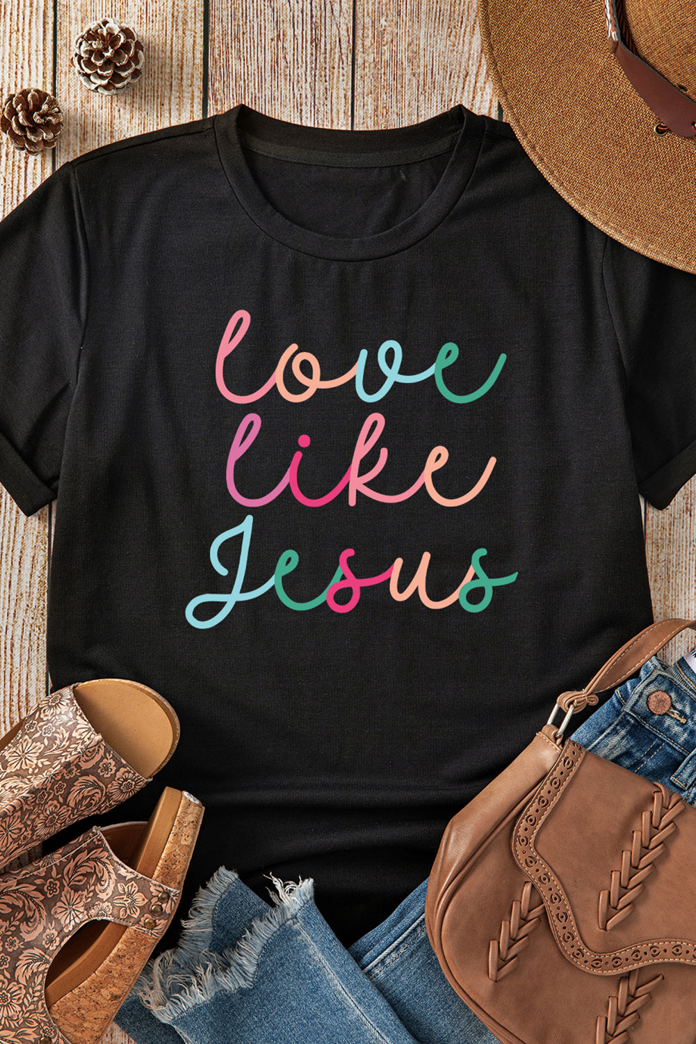 Love Like Jesus Graphic T Shirt