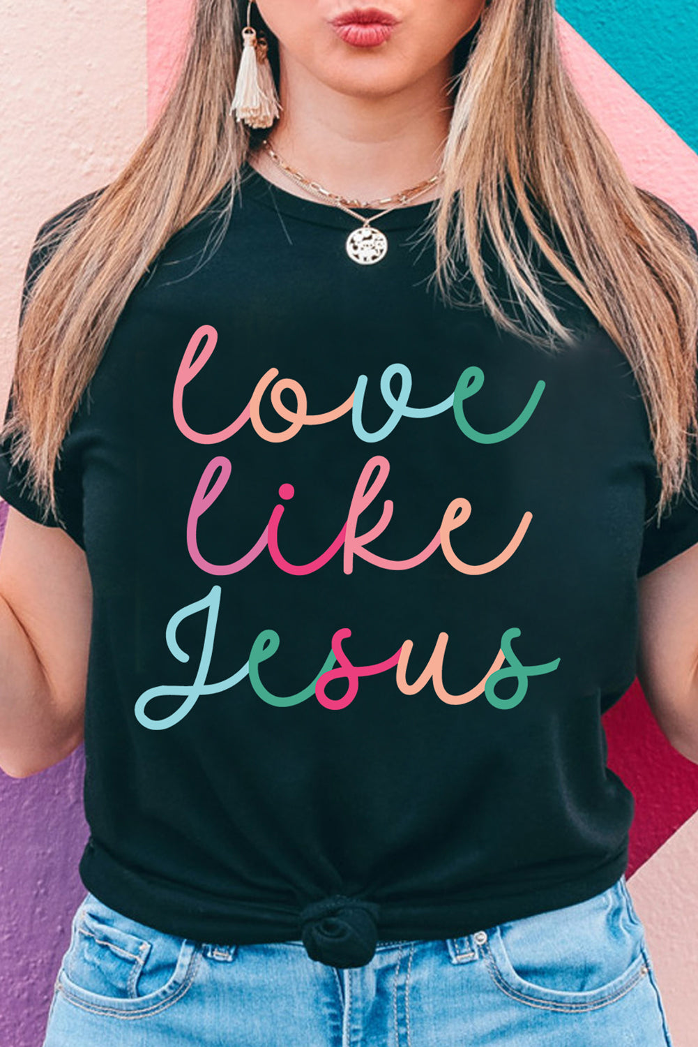 Love Like Jesus Graphic T Shirt